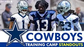 Mike McCarthy Names 8 STANDOUTS At Cowboys Training Camp Led By Jalen Tolbert & DeMarvion Overshown