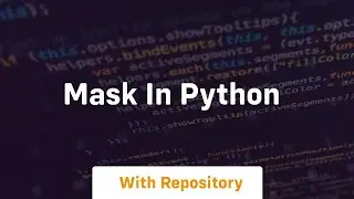 mask in python