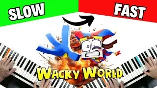 The Amazing Digital Circus  - WACKY WORLD - SLOW to FAST