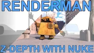 Renderman 21 Exporting Z Depth to Nuke Tutorial