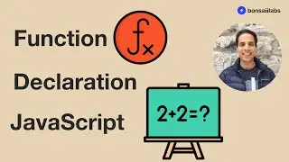 Create Function in JavaScript using Function Declaration