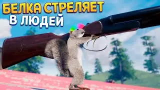 БЕЛКА СТРЕЛЯЕТ ВО ВСЁ ( Squirrel with a Gun )