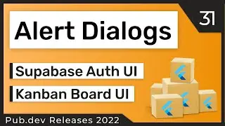 Flutter Alert Dialogs, Supabase Auth UI & Co. - 31 - PUB.DEV RELEASES