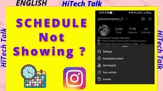 Instagram schedule post option not available | Schedule post feature missing in Instagram
