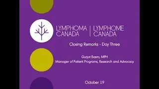 Closing Remarks - Day Three