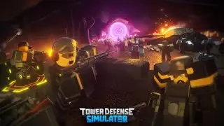 Открытие золотого ящика в Tower Defense Simulator.