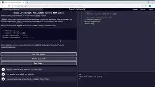Basic JavaScript (42/111) | Manipulate Arrays With pop() | freeCodeCamp