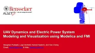 UAV Dynamic System Modeling and Visualization using Modelica and FMI