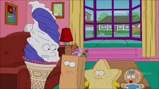 The Simpsons - Simpsons Family as Food