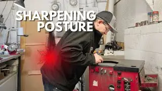 Watch This Before Sharpening Blades (setup/posture)