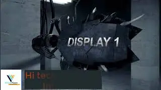 3D hi tech monstar intro 2018 free download for after affect ,tutorial how to downloa