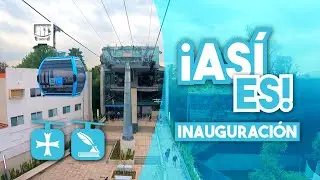 ¡Así fue el RECORRIDO INAUGURAL del NUEVO CABLEBÚS de CHAPULTEPEC! | Línea 3, Los Pinos - Santa Fe