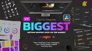 Boost Your Videos with the Ultimate Motion Graphic Pack ( DaVinci Resolve Template )