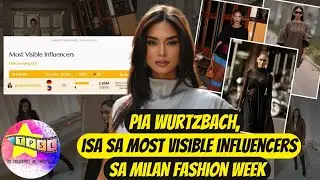 Pia Wurtzbach, isa sa most visible influencers sa Milan Fashion Week