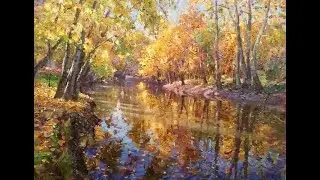 Краски осени в полотнах художников. Вальс дождя - Музыка Ярослава Никитина  - Исполняет Монах Авель.