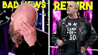 WWE Sued…Bret Hart WWE Return…New SD…Roman Reigns Paul Heyman…Wrestling News