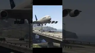 Airbus A380 Tried To Land On Highway Bridge , Extremely Low Pass