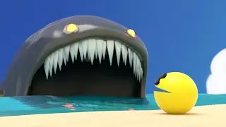 💛Pacman Vs 🦈Shark Monster 😱