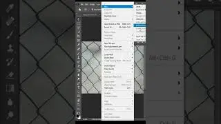 How to Create Fence lightning Photo Effect in photoshop Tutorial just 50 second #shorts