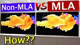 MLA OLED Panel Explained - The Secret behind 2100-Nit OLEDs!