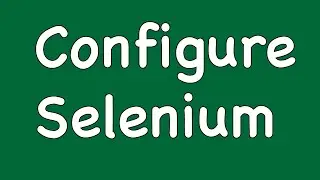 Create First Selenium Project - Download and configure selenium Webdriver with Eclipse