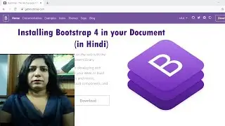 1. Installing bootstrap in your web pages (in hindi voice over version)