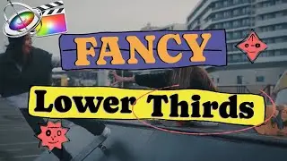 Fancy Lower Thirds | Apple Motion, Final Cut Pro Template