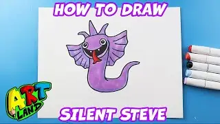 How to Draw Silent Steve l Garten of Ban Ban