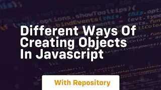 different ways of creating objects in javascript