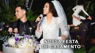 A MELHOR CERIMÔNIA e FESTA de CASAMENTO que eu poderia ter | Diário da Noiva