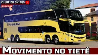 MOVIMENTO DE ÔNIBUS NA RODOVIÁRIA DO TIETÊ | SETOR DE DESEMBARQUE