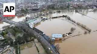 Heavy flooding leaves parts of England submerged