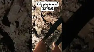 Stepping in mud ASMR