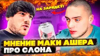МНЕНИЕ МАКИ АШЕРА ПРО СЛОНА И КИЕВСТОНЕРА! СЛОН ХОТЕЛ СТРИМ С ГАНТЕЛЕЙ?! МОТИВАЦИЯ