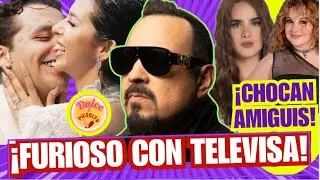 ¡Pepe Aguilar furioso con Televisa!