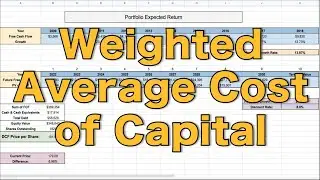 How to Calculate Weighted Average Cost of Capital in Excel! (WACC in Excel)