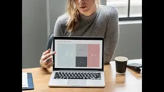 How to be a Web Developer or Designer - My Free Website Template on display