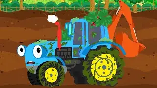 Липкая жижа 🐸 – Котенок и автомойка – Котэ ТВ – Развивающий мультик про машинки