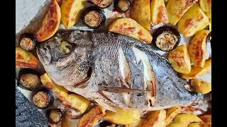 👍🐟Рыба Дорада в Духовке/Так Можно Готовить Форель, Кефаль, Скумбрию