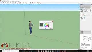 Change Background on SketchUp