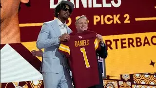 1-on-1 with Washington Commanders' first-round draft pick Jayden Daniels