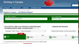 How to Use the “Working in Canada” Site