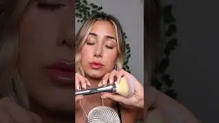 BRUSHING ME & YOU 🖌️ #asmr #brushing #mouthsounds