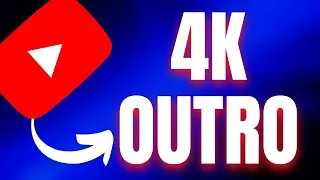 How to Make Free 4K YouTube Outro Without Photoshop | 4K End Screen | End Card Tutorial | Free Tool