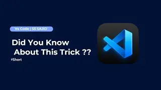 Vs Code Crazy Trick You Must Know 