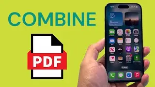 How To Merge / Combine PDF Files on iPhone or iPad