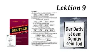 9.1 Камянова Практ.курс немецкого. Kamianova Deutsch Lektion 9.1 Теория. Dativ.