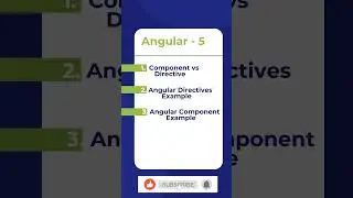 Day-5 Angular Interview Questions and Answers | Component and Directive #shorts @CodingKnowledge