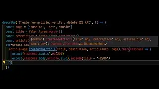 Refactor Cypress Api Tests Part 2: Set Up The IntelliSense