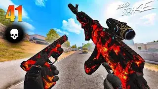 The AK 47 + GLOCK LAVA - 41 KILLS INSANE PAYDAY MODE GAMEPLAY BLOOD STRIKE 240 FPS (No Commentary)